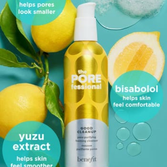 Benefit Porefessional Tight 'N Toned Pore-Refining AHA + PHA Toning Foam - Picture 8 of 9